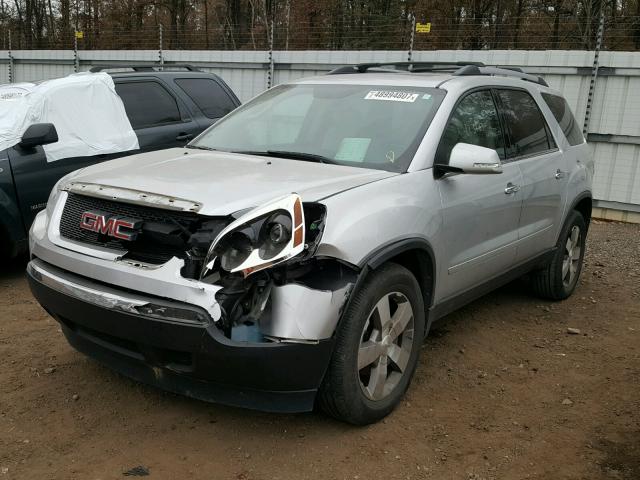 1GKKVRED9CJ293832 - 2012 GMC ACADIA SLT SILVER photo 2