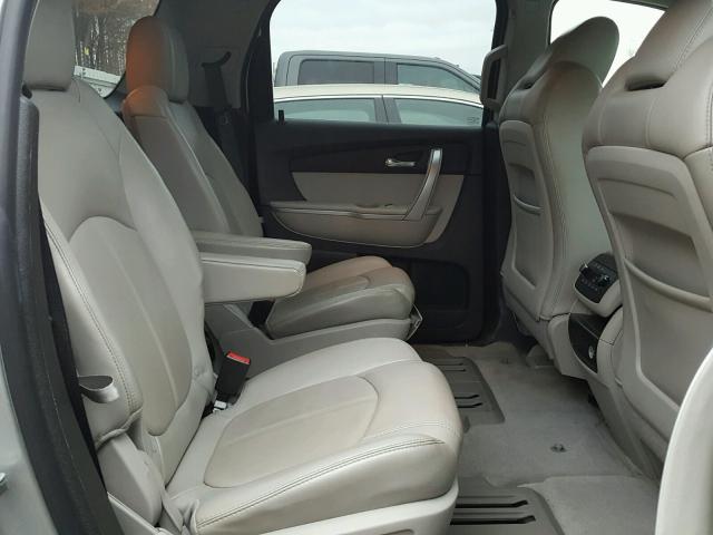 1GKKVRED9CJ293832 - 2012 GMC ACADIA SLT SILVER photo 6