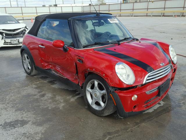 WMWRF33586TG13831 - 2006 MINI COOPER RED photo 1