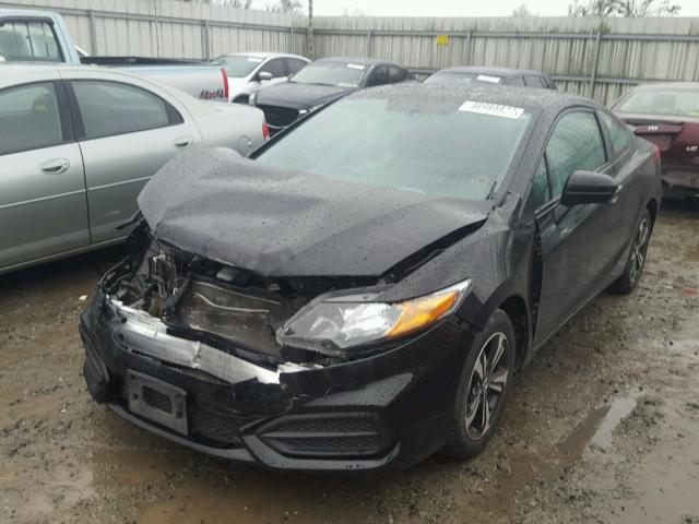 2HGFG3A81EH526914 - 2014 HONDA CIVIC EX BLACK photo 2