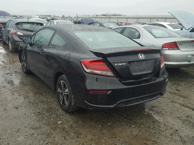 2HGFG3A81EH526914 - 2014 HONDA CIVIC EX BLACK photo 3