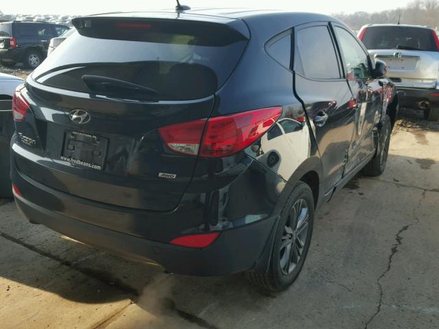 KM8JTCAFXFU081411 - 2015 HYUNDAI TUCSON GLS BLACK photo 4