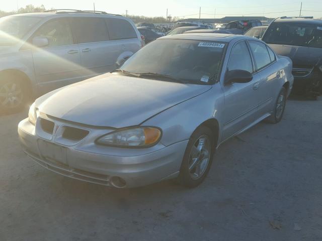 1G2NF52F84M520971 - 2004 PONTIAC GRAND AM S 银色 照片 2
