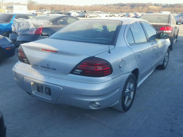 1G2NF52F84M520971 - 2004 PONTIAC GRAND AM S 银色 照片 4