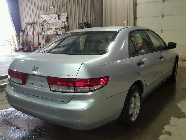 1HGCM56163A098238 - 2003 HONDA ACCORD DX SILVER photo 4