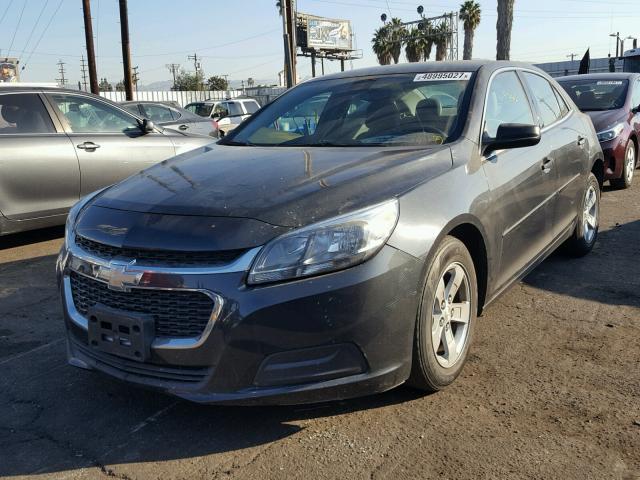 1G11B5SL6EF119459 - 2014 CHEVROLET MALIBU LS CHARCOAL photo 2