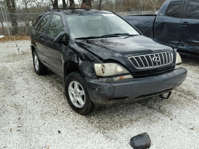 JTJHF10U430293980 - 2003 LEXUS RX 300 BLACK photo 1