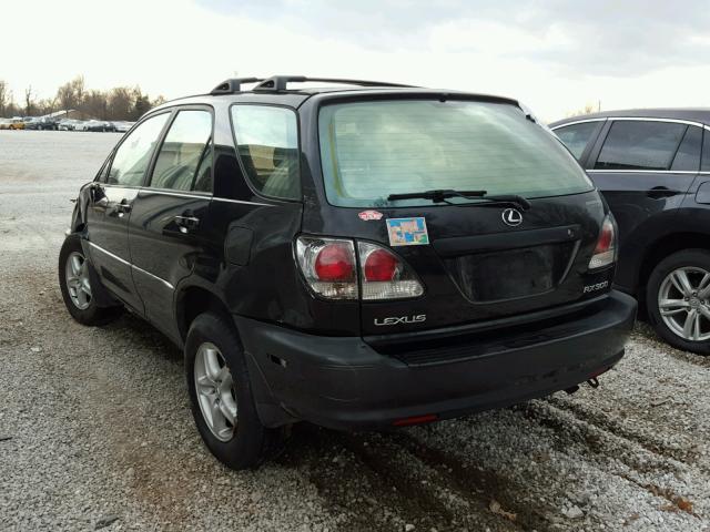 JTJHF10U430293980 - 2003 LEXUS RX 300 BLACK photo 3