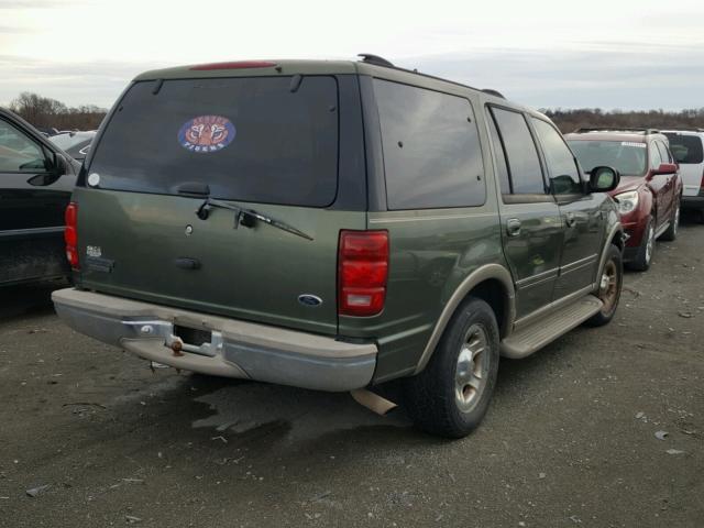 1FMRU17WX1LA02667 - 2001 FORD EXPEDITION GREEN photo 4