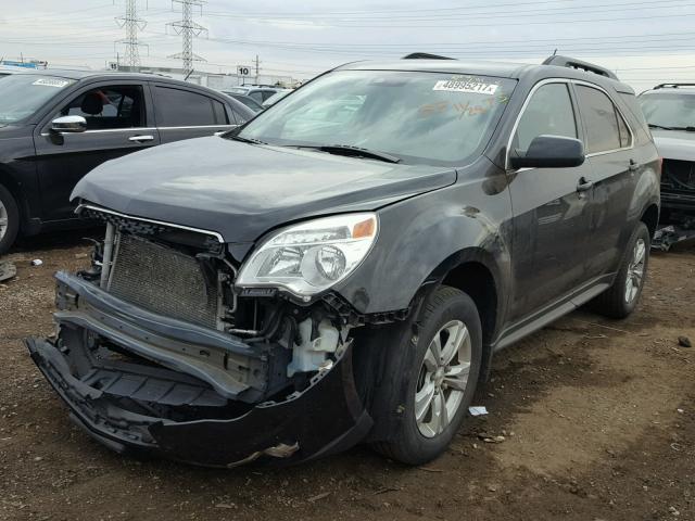 2GNALPEK1D6235171 - 2013 CHEVROLET EQUINOX LT BLACK photo 2