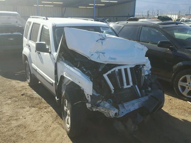 1J8GN28K49W519377 - 2009 JEEP LIBERTY SP WHITE photo 1