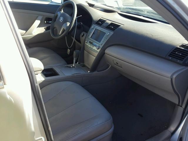 4T1BB46K07U009489 - 2007 TOYOTA CAMRY NEW SILVER photo 5