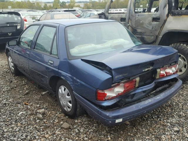 1G1LD5541TY137389 - 1996 CHEVROLET CORSICA BLUE photo 3