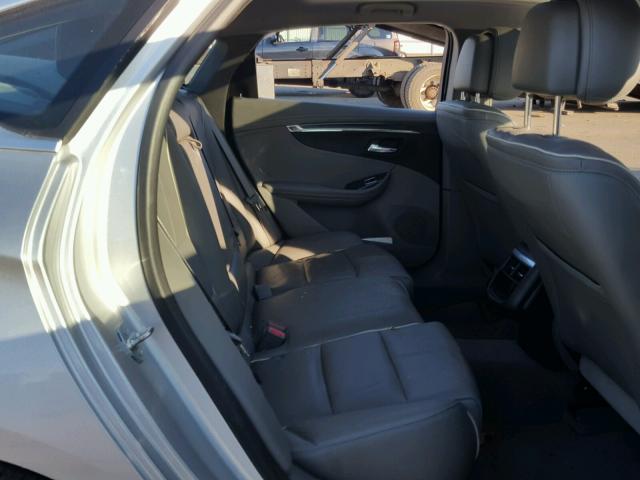 2G1155S38E9101755 - 2014 CHEVROLET IMPALA LTZ SILVER photo 6