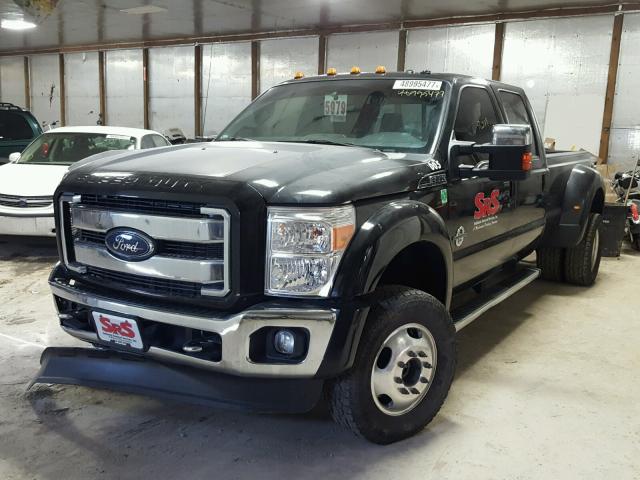 1FT8W3DT6GEA42922 - 2016 FORD F350 SUPER BLACK photo 2