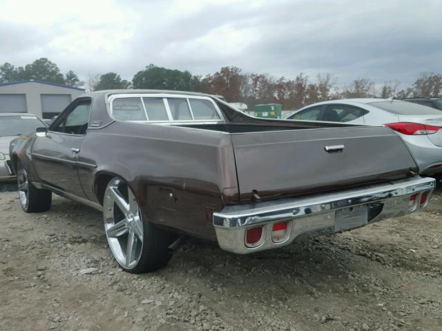 5D80H3Z500505 - 1973 GMC SPRINT BROWN photo 3