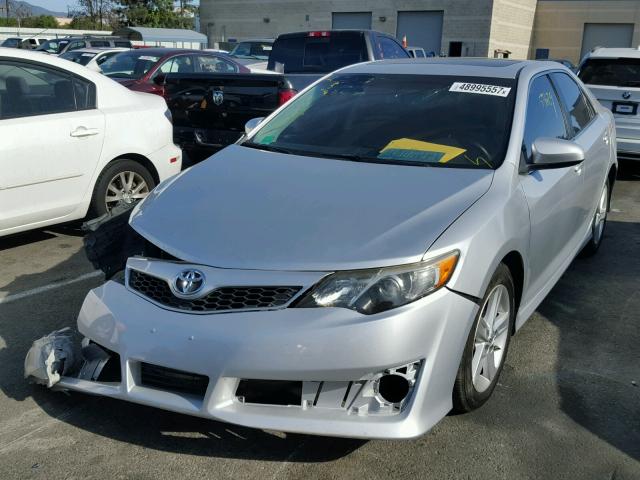 4T1BF1FK2EU813194 - 2014 TOYOTA CAMRY L SILVER photo 2