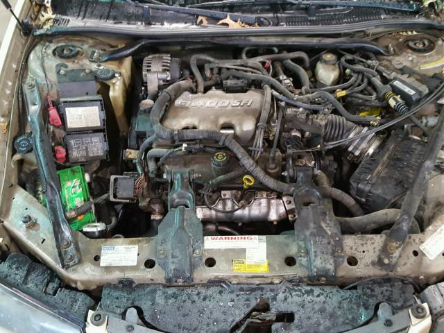 2G1WF55E9Y9357522 - 2000 CHEVROLET IMPALA GOLD photo 7