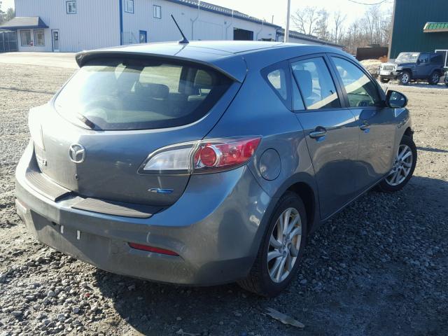 JM1BL1L81C1672798 - 2012 MAZDA 3 I BLUE photo 4