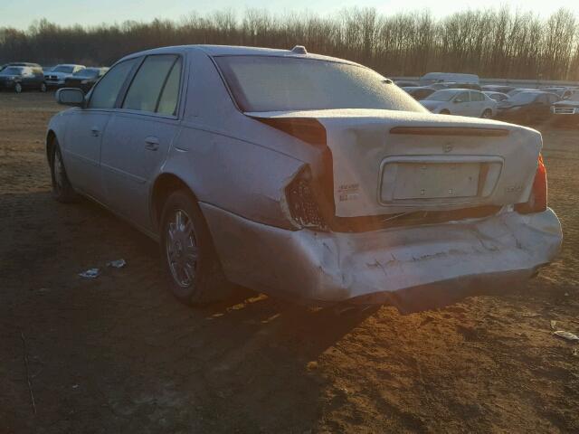 1G6KD54Y64U211859 - 2004 CADILLAC DEVILLE SILVER photo 3