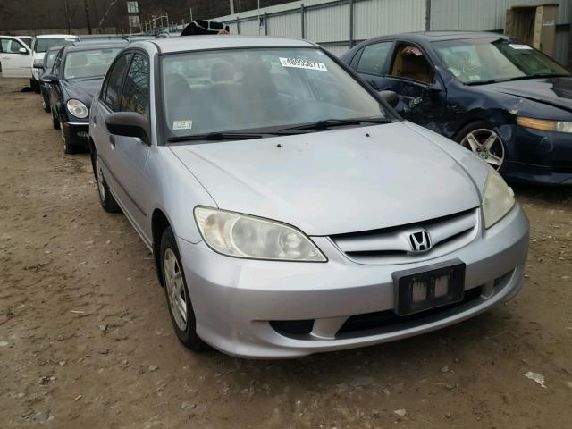 2HGES16375H594341 - 2005 HONDA CIVIC DX V SILVER photo 1