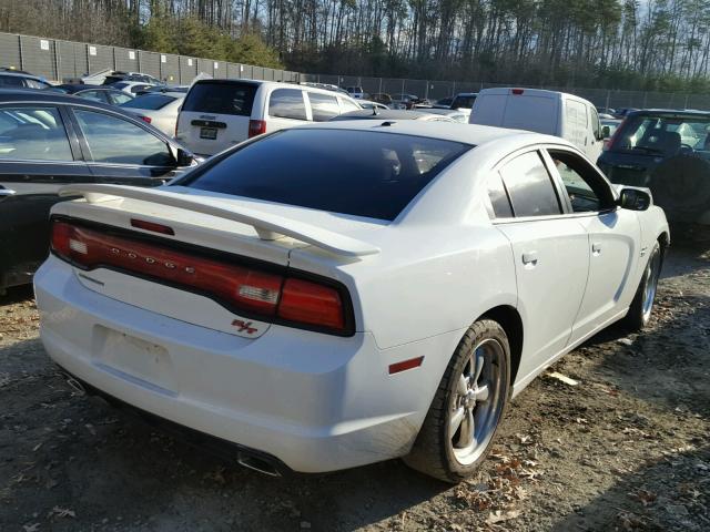 2C3CDXCT9DH534877 - 2013 DODGE CHARGER R/ WHITE photo 4