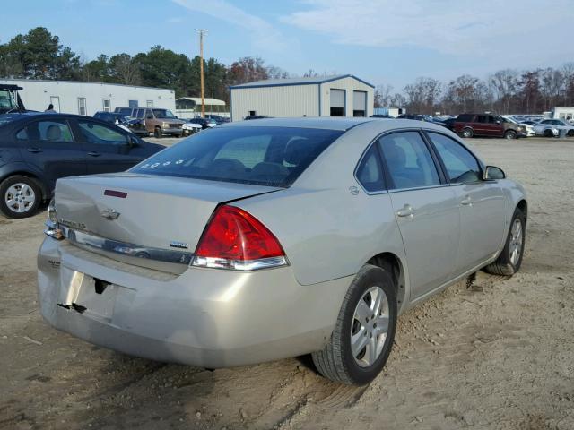 2G1WB58K489255784 - 2008 CHEVROLET IMPALA LS SILVER photo 4