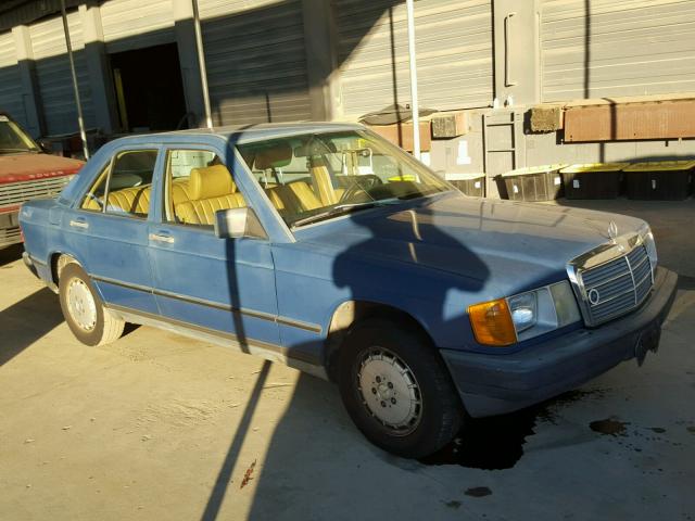 WDBDB22C3FF044495 - 1985 MERCEDES-BENZ 190 D 2.2 BLUE photo 1