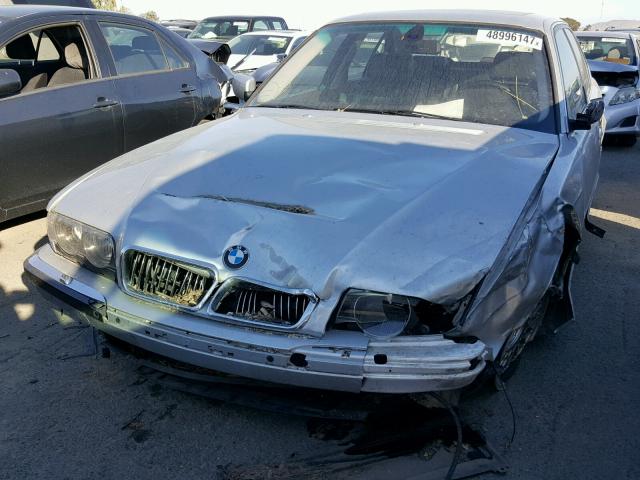 WBAGG834X1DN85538 - 2001 BMW 740 I AUTO SILVER photo 2