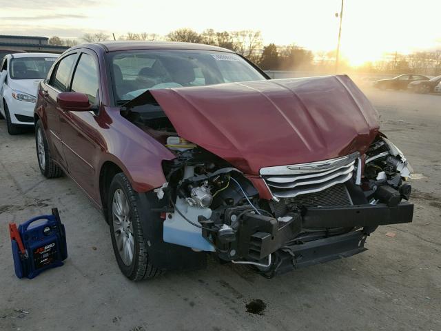 1C3CCBAB8DN588663 - 2013 CHRYSLER 200 LX MAROON photo 1