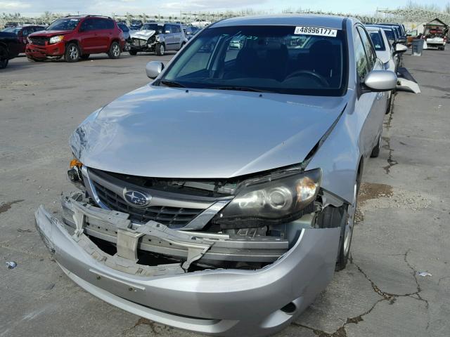 JF1GE61609H507152 - 2009 SUBARU IMPREZA 2. SILVER photo 2