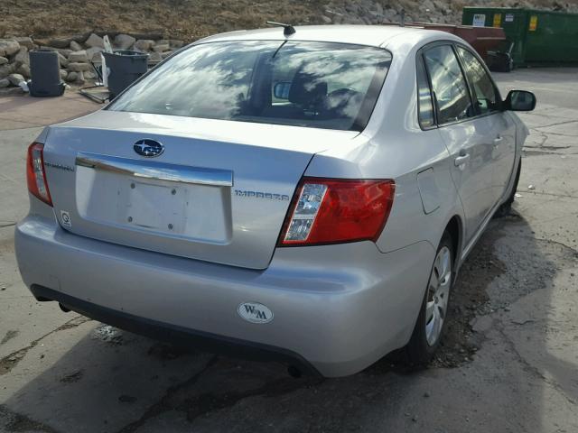 JF1GE61609H507152 - 2009 SUBARU IMPREZA 2. SILVER photo 4