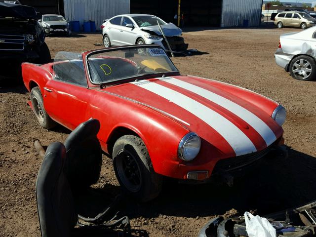 FD13584L - 1968 TRIUMPH CAR SPITFIRE RED photo 1