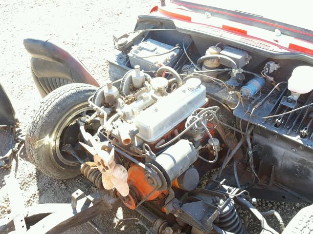 FD13584L - 1968 TRIUMPH CAR SPITFIRE RED photo 7