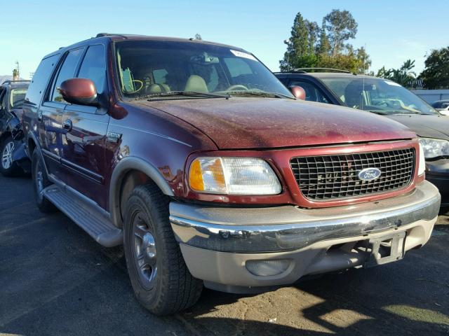 1FMRU17L2YLC33434 - 2000 FORD EXPEDITION MAROON photo 1