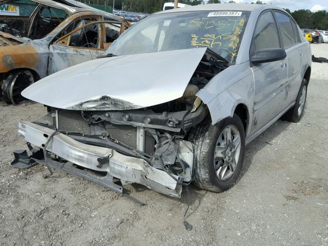 1G8AJ55F47Z148941 - 2007 SATURN ION LEVEL SILVER photo 2