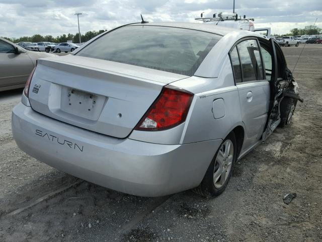 1G8AJ55F47Z148941 - 2007 SATURN ION LEVEL SILVER photo 4