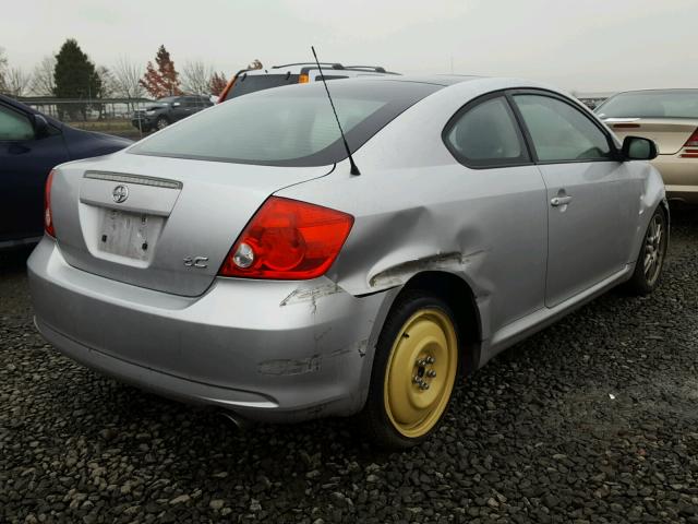 JTKDE177950054909 - 2005 TOYOTA SCION TC SILVER photo 4