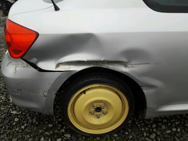 JTKDE177950054909 - 2005 TOYOTA SCION TC 银色 照片 9