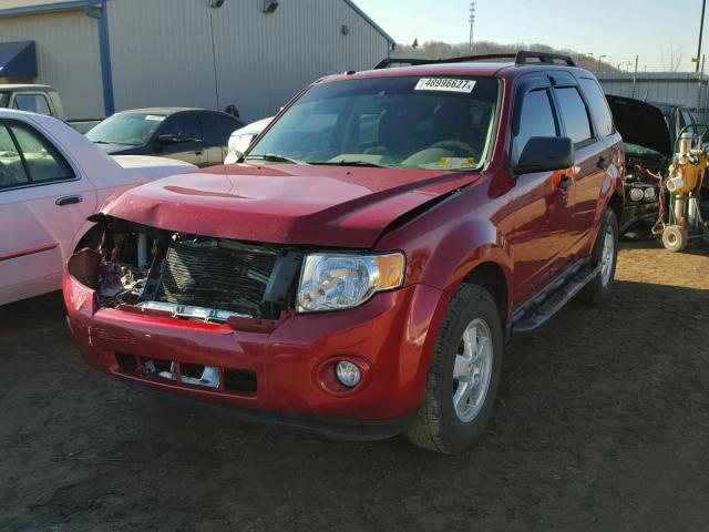 1FMCU0D76AKA79457 - 2010 FORD ESCAPE XLT RED photo 2