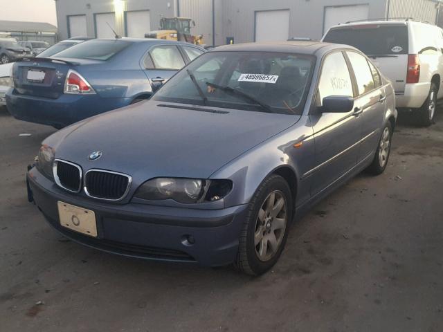 WBAET37464NJ83546 - 2004 BMW 325 I BLUE photo 2