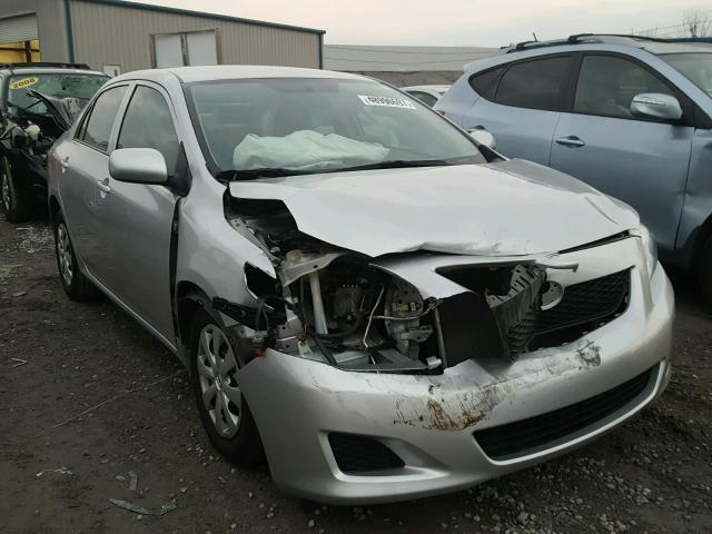 1NXBU4EE7AZ356380 - 2010 TOYOTA COROLLA BA SILVER photo 1