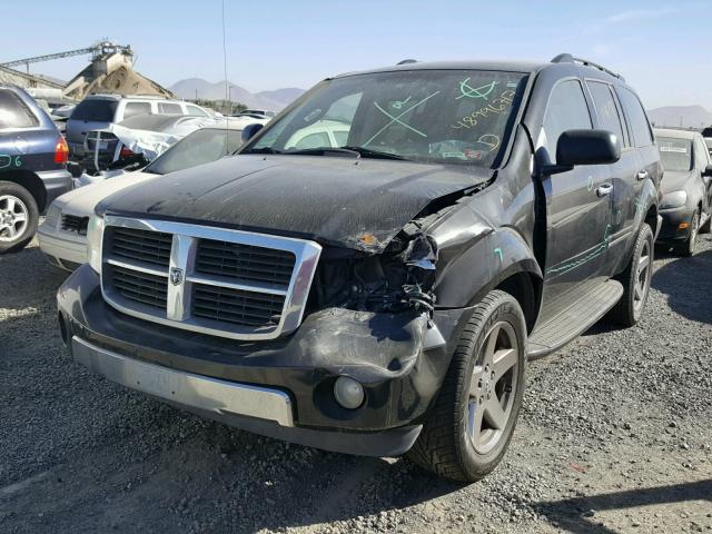 1D8HD58238F101599 - 2008 DODGE DURANGO LI BLACK photo 2