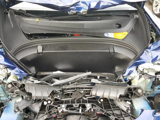 5YJ3E1EA6JF019497 - 2018 TESLA MODEL 3 ლურჯი ფოტო 7