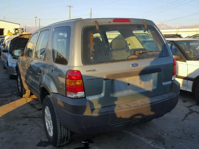 1FMYU02Z86KB66679 - 2006 FORD ESCAPE XLS GREEN photo 3