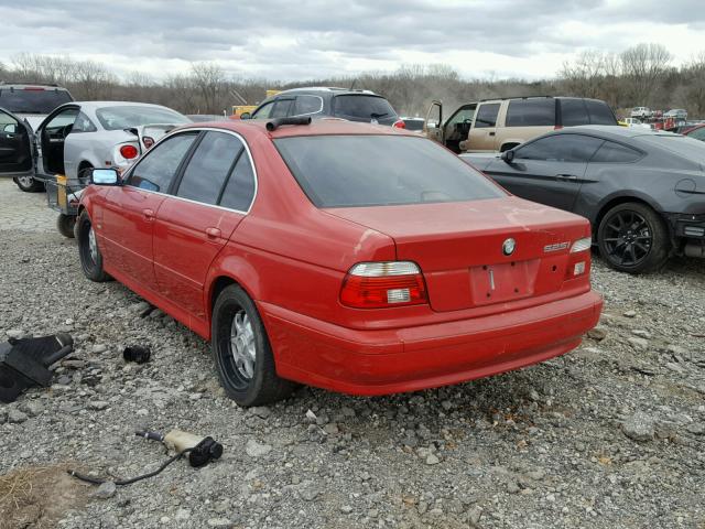 WBADT434X1GX21060 - 2001 BMW 525 I AUTO RED photo 3