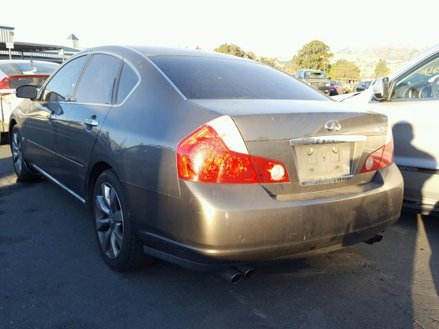 JNKAY01E27M305265 - 2007 INFINITI M35 BASE GRAY photo 3