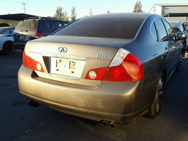 JNKAY01E27M305265 - 2007 INFINITI M35 BASE GRAY photo 4