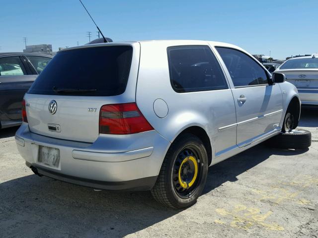 9BWDE61J634036226 - 2003 VOLKSWAGEN GTI SILVER photo 4