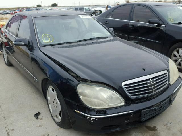 WDBNG78J41A209257 - 2001 MERCEDES-BENZ S 600 BLACK photo 1